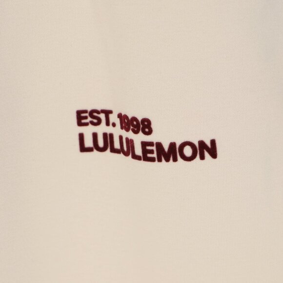 LULULEMON Heavyweight Fleece Soft Sweatpant Mid Rise in Bone Beige Size XL - Picture 9 of 10